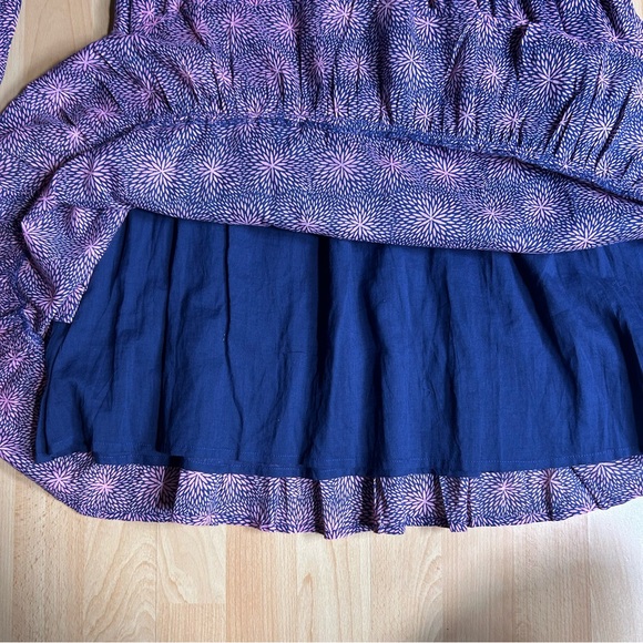 Banjanan NWT Sidra Dress in Petal Power Blueprint Med - Picture 5 of 10